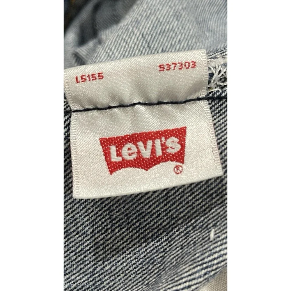 Vtg Levi’s 501 Button Fly Straight Leg Jeans 36x30 Made In Haiti